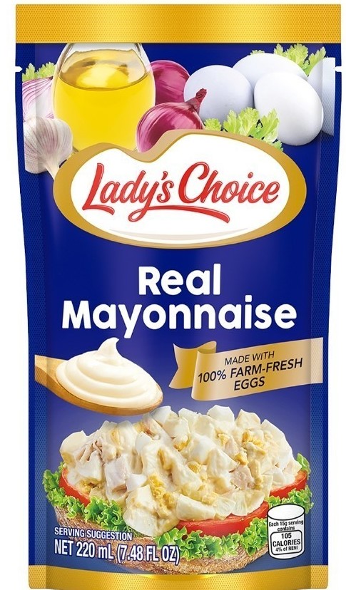 LADY'S CHOICE MAYONNAISE 220ML POUCH