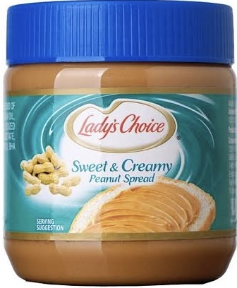 LADY'S CHOICE PEANUT BUTTER SWEET 340G