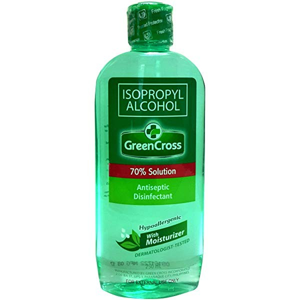 GREEN CROSS ISOPROPYL 70% 250ML