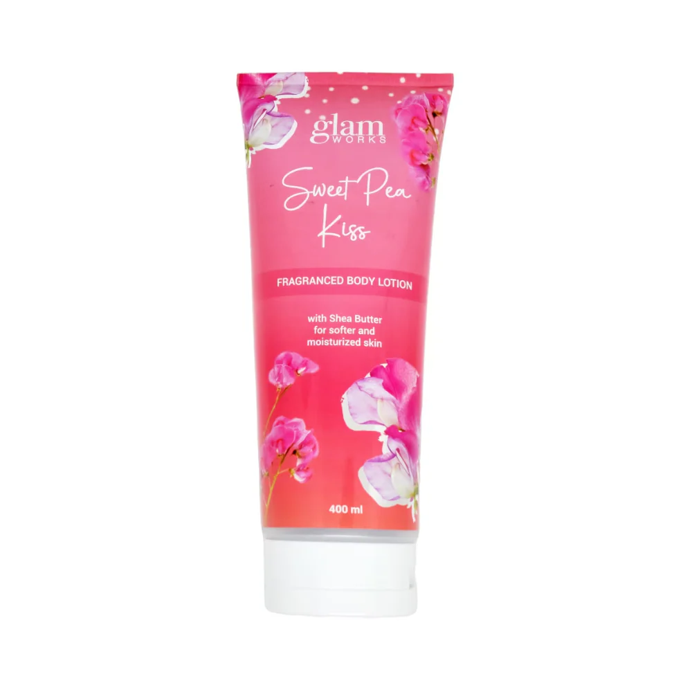 GLAM WORKS SWEET PEA KISS LOTION 400ML