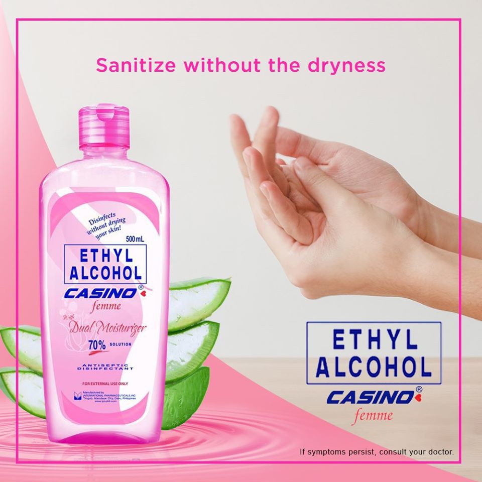 CASINO ETHYL PINK W/ MOISTURIZER 250ML