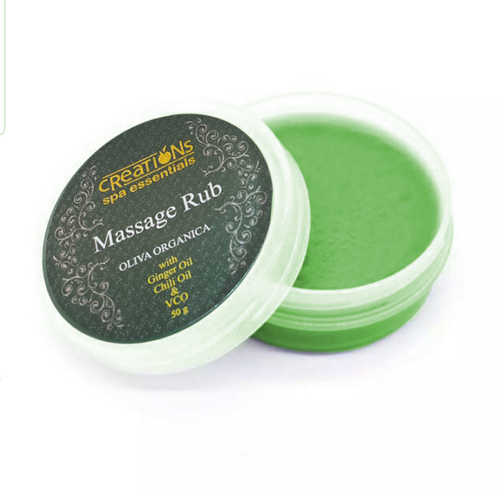 CREATIONS MASSAGE RUB GREEN 50G