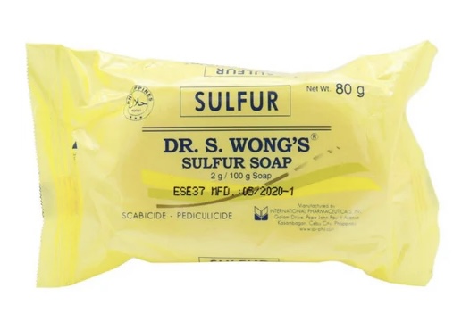 DR. WONG' SULFUR SOAP YELLOW 80G