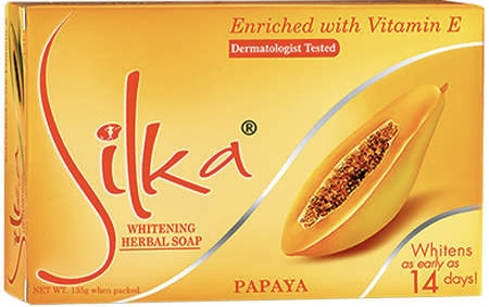 SILKA PAPAYA SOAP ORANGE 135G