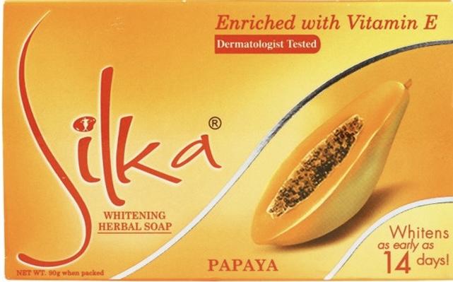 SILKA PAPAYA SOAP ORANGE 90g