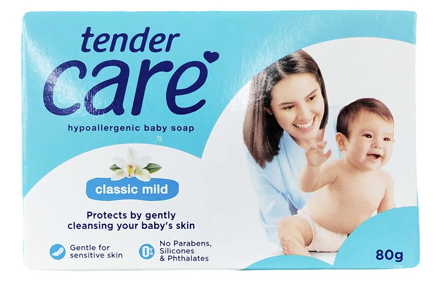 TENDER CARE SOAP BLUE 80G