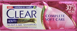CLEAR SHAMPOO PINK 15ML.