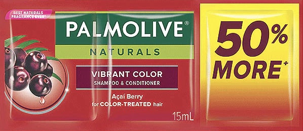 PALMOLIVE SHAMPOO VIBRANT 15ML