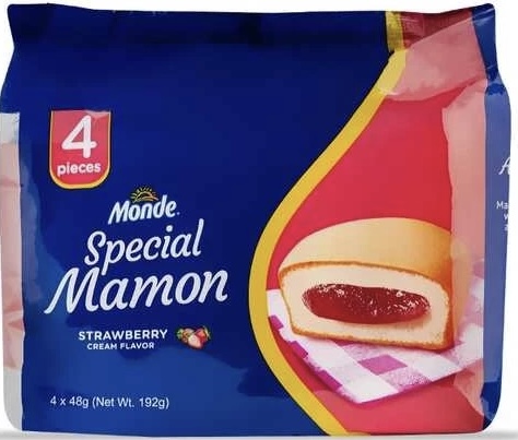 MONDE MAMON STRAWBERRY 48G
