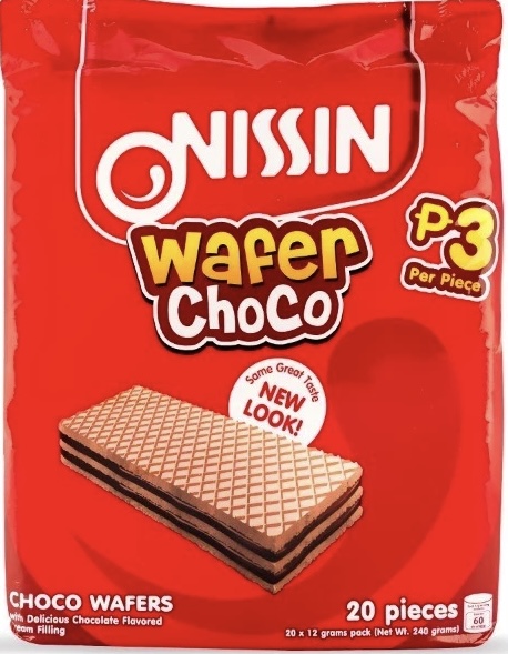 NISSIN WAFER CHOCO 20'S