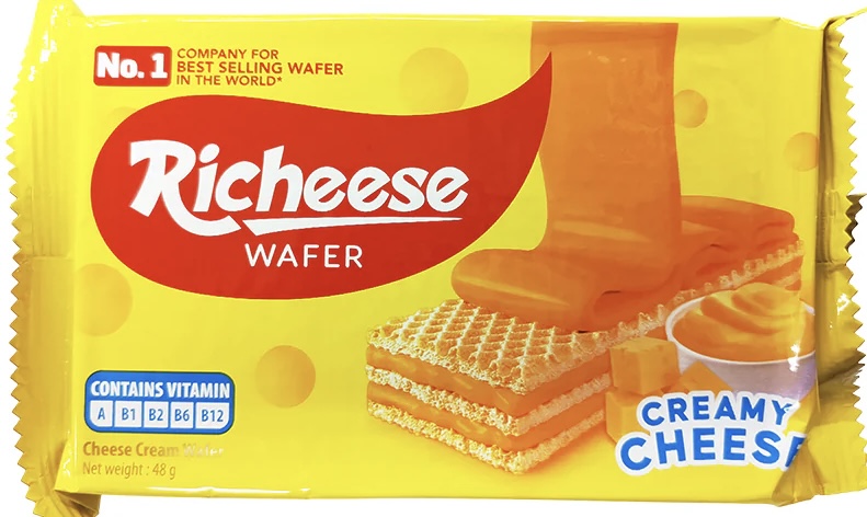 RICHEESE CHEESE WAFER 50G