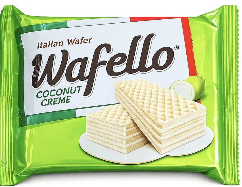 WAFELLO COCONUT CREME 53.5G