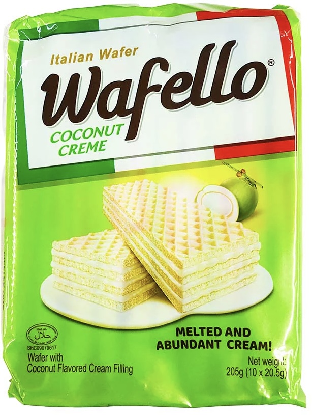 WAFELLO COCONUT CREAM 10'S