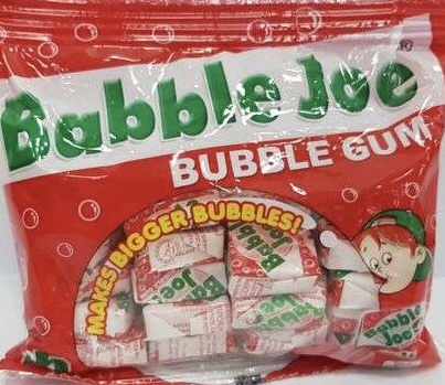 BABBLE JOE BUBBLE GUM RED 50's
