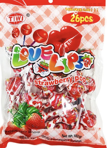 TIWI LOVE LIPS STRAWBERRY POP