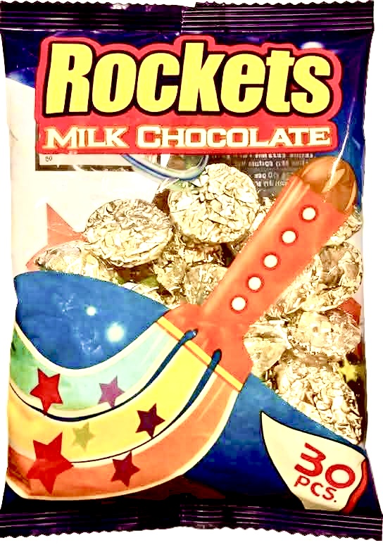 ROCKETS MILK CHOCO 30'S