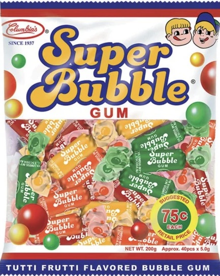 SUPER BUBBLES 50's
