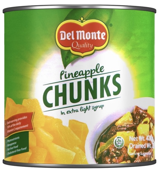 DM PINEAPPLE CHUNKS 439G