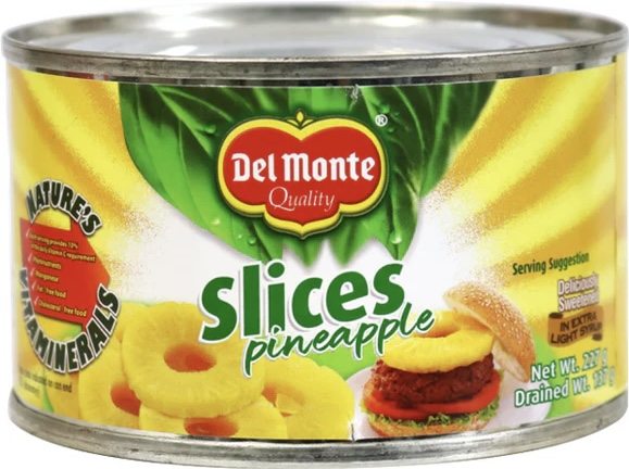 DM PINEAPPLE SLICED 234g