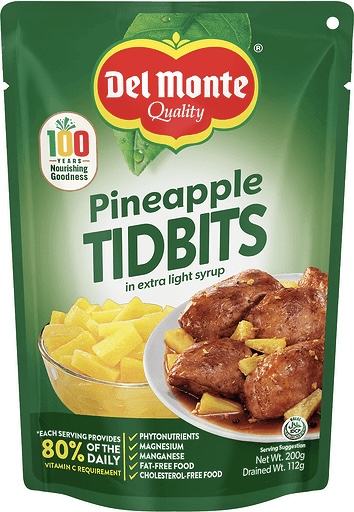 DM PINEAPPLE TIDBITS 200G