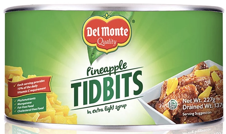 DM PINEAPPLE TIDBITS 234g