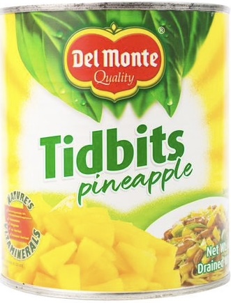 DM PINEAPPLE TIDBITS 836G