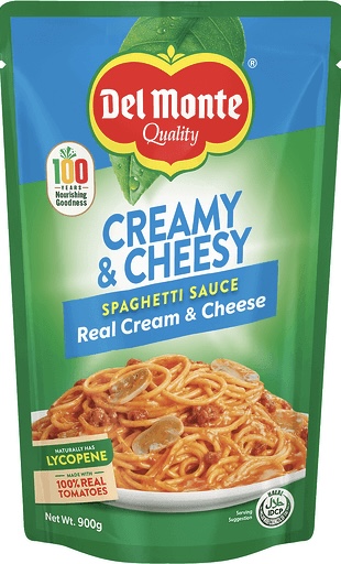 DM SPAG SAUCE CREAMY & CHEESE 900G