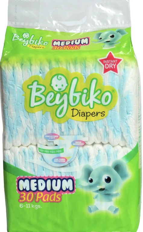 BEYBIKO DIAPER MEDIUM 30'S