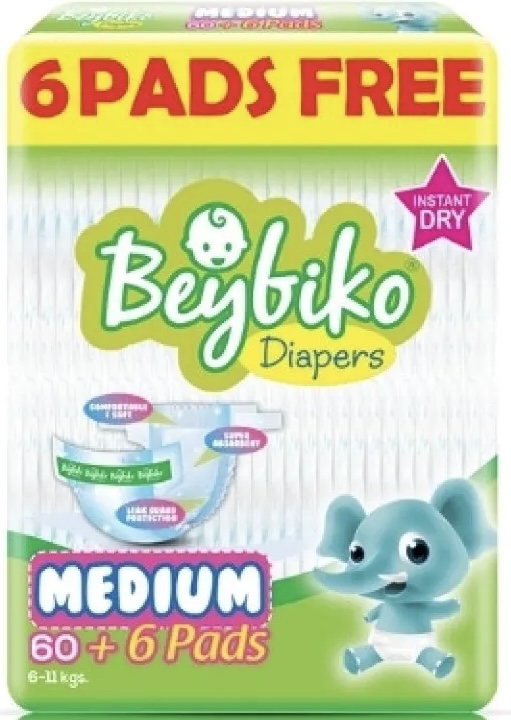 BEYBIKO DIAPER MEDIUM 60'S