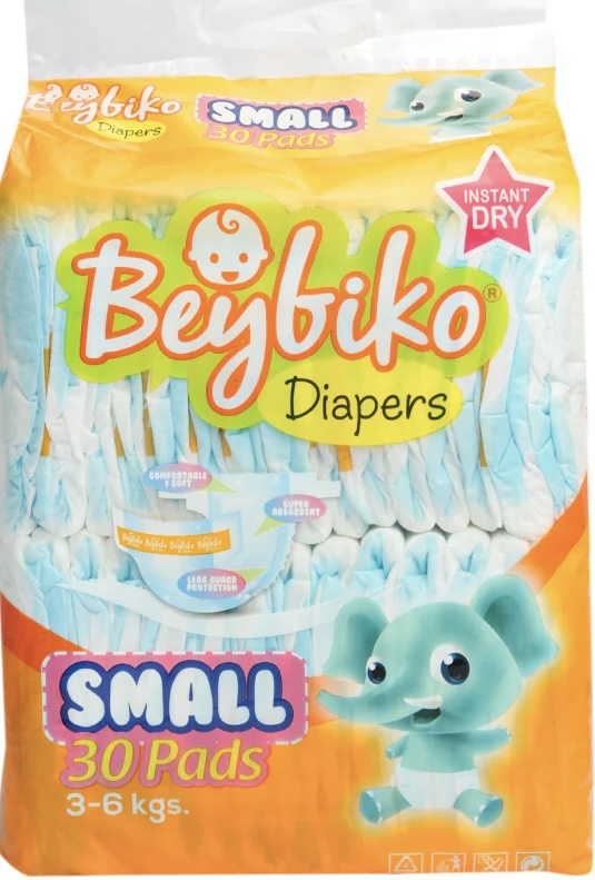 BEYBIKO DIAPER SMALL 30'S
