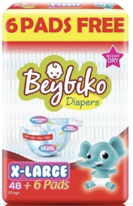 BEYBIKO DIAPER XL 48'S
