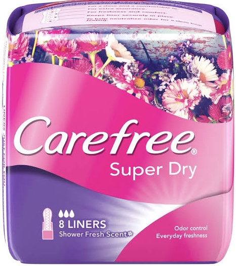 CAREFREE SUPER DRY 8's