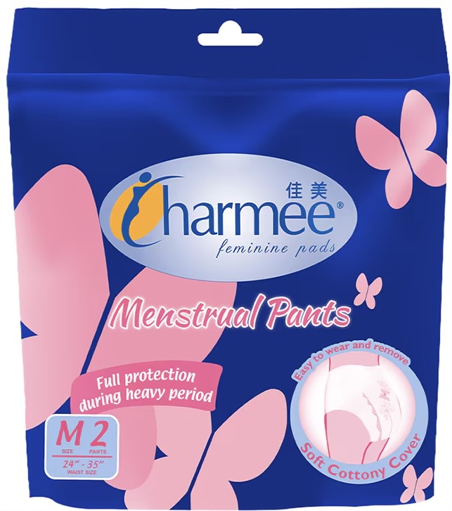 CHARMEE MENSTRUAL PANTS M 2'S