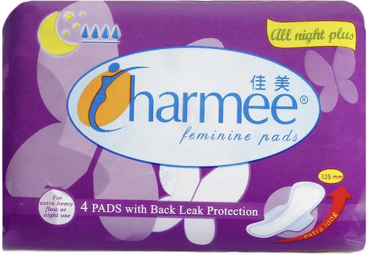 CHARMEE NAPKIN ALL NIGHT PLUS 4'S