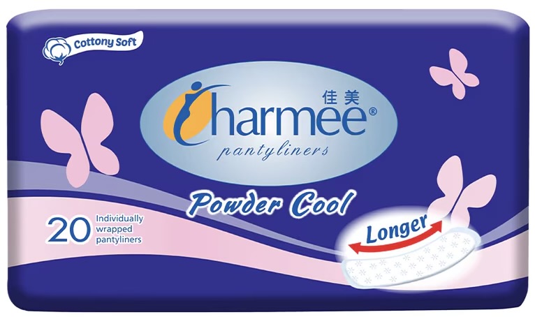 CHARMEE PANTYLINERS POWDER COOL 20'S