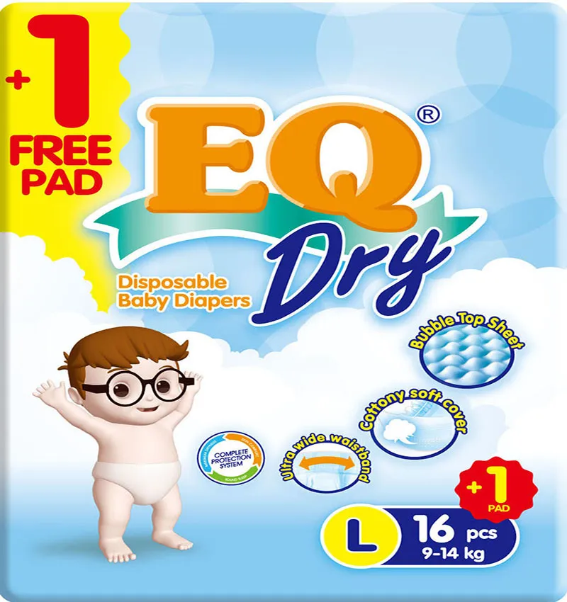 EQ DRY LARGE 16's