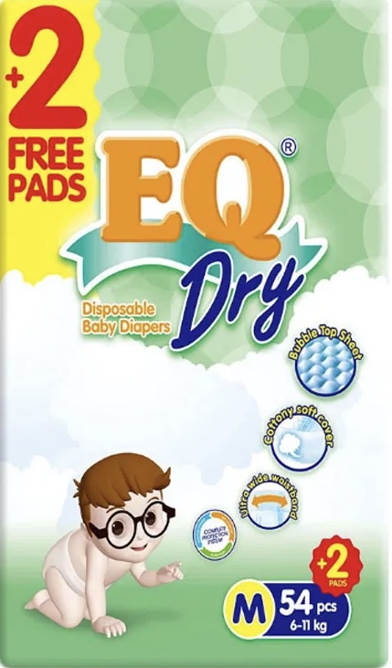 EQ DRY MEDIUM 54's