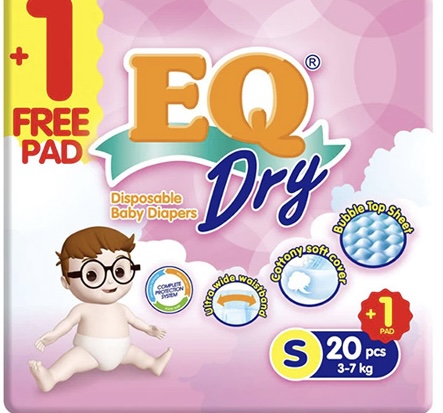 EQ DRY SMALL 20'S NEW