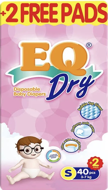 EQ DRY SMALL 40'S