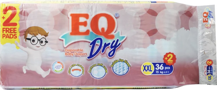 EQ DRY XXL 36'S