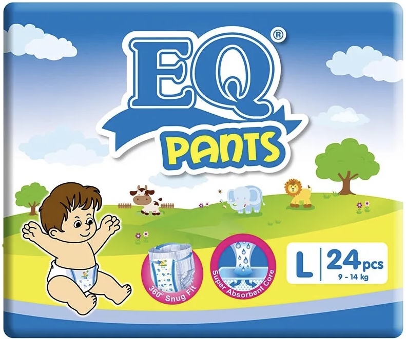 EQ PANTS L 24's