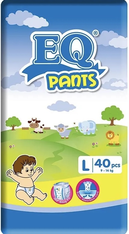EQ PANTS L 40's
