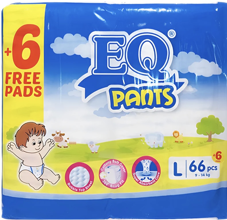 EQ PANTS L 66'S