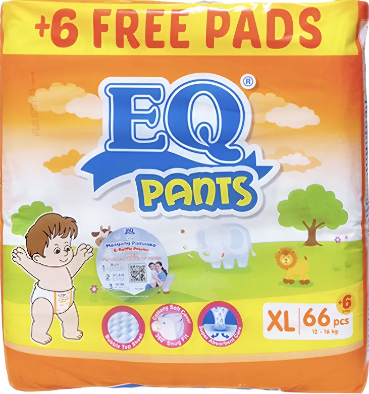 EQ PANTS XL 66'S
