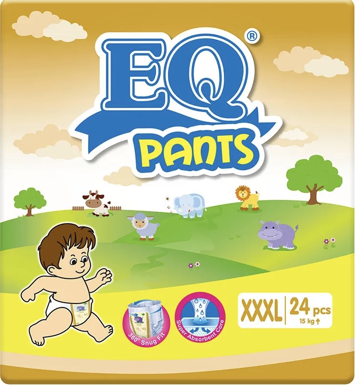 EQ PANTS XXXL 24'S