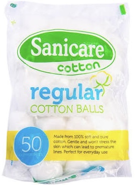 SANICARE COTTON BALLS 50'S