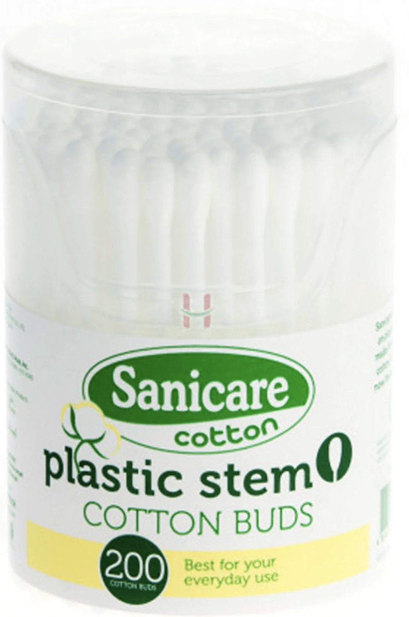 SANICARE COTTON BUDS 200'S W/ CANISTER