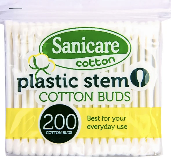 SANICARE COTTON BUDS 200TIPS