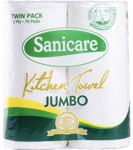 SANICARE KITCHEN TOWEL JUMBOTWIN