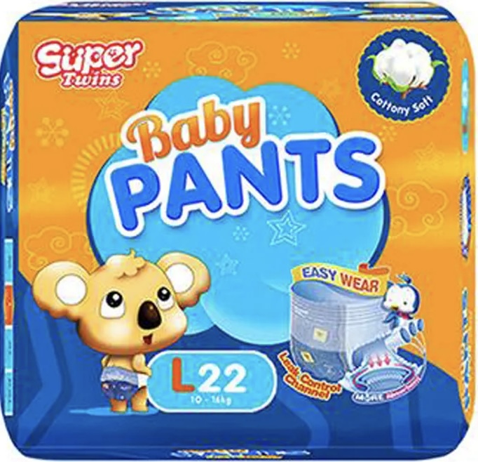 SUPER TWINS PANTS LARGE 22'S